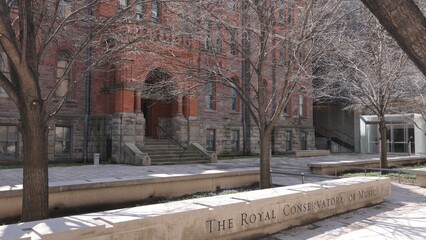 Naklejka premium The Royal conservatory in Toronto Canada - travel photography in Canada