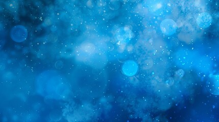 blue blurry gradient abstract background with noise efect 