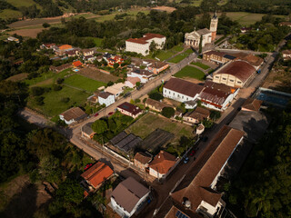 Vale V&ecirc;neto, S&atilde;o Jo&atilde;o do Polenise , Rio Grande do Sul, Brasil. Floods in South of Brazil.