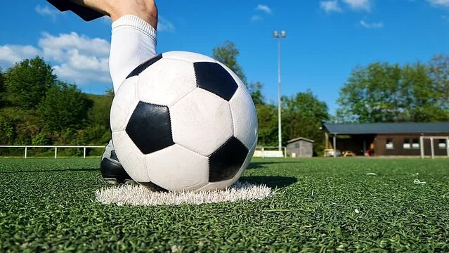 Fu&szlig;ball Elfmeter 