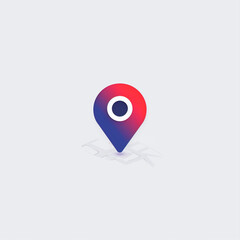 Pin Map Logo: Minimalist Design Guiding Journeys with Precision and Clarity