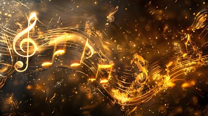 Golden musical flow