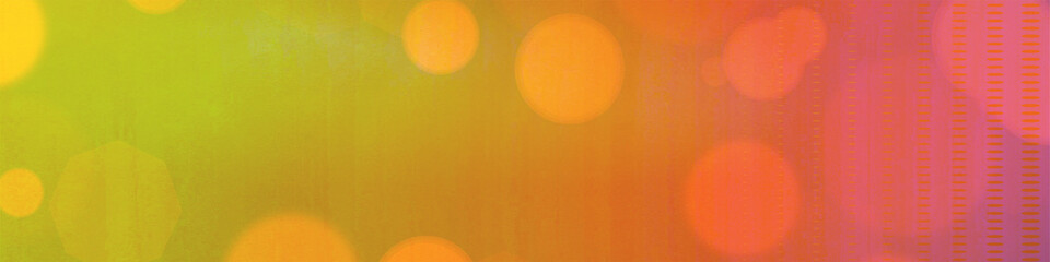 Red bokeh panorama background for Banner, Poster, celebration, event and various design works