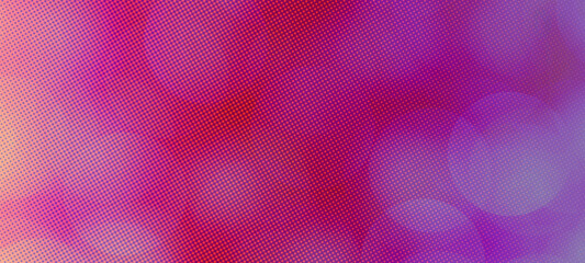 Pink bokeh widescreen background for Banner, Poster, celebration, event and various design works