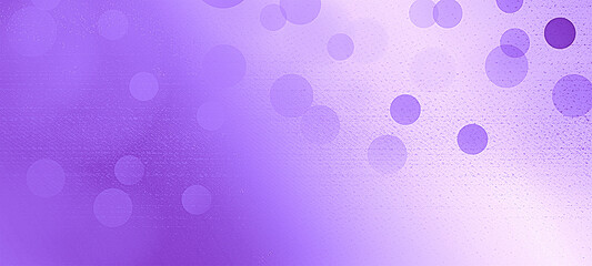 Purple bokeh widescreen background for Banner, Poster, celebration, event and various design works