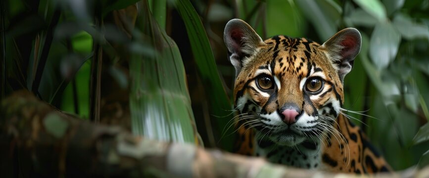 An Ocelot Pattern Design Adorns The Venezuelan Bolivar Currency, Showcasing The Beauty Of Wildlife In Monetary Artistry, High quality photography	