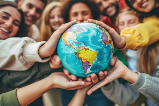 World Population Day: Celebrating the diversity of humanity united under the embrace of the globe with people of different nationalities