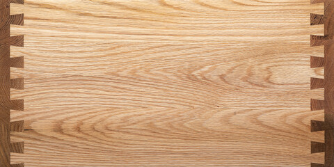 Wood texture background. Oak desktop background. Oak texture. Solid wood tabletop.	