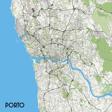 Porto Map Images – Browse 2,873 Stock Photos, Vectors, and Video ...