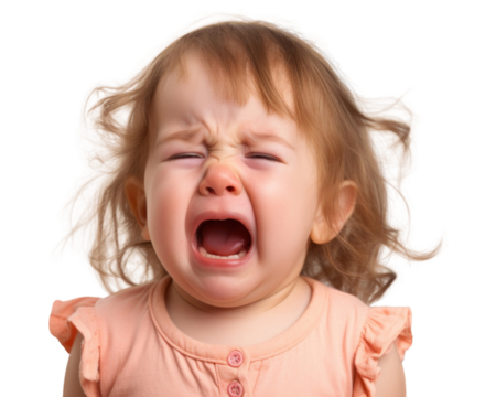 PNG Crying baby child cute. AI generated Image by rawpixel.