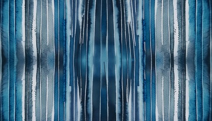 shibori lines pattern watercolor