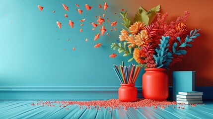 Cute background for a back to school theme.