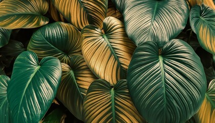 pattern leaf background green plant tree abstract palm floral wallpaper flower foliage art jungle background luxury leaf pattern texture design line summer gold nature monstera fabric golden leaves