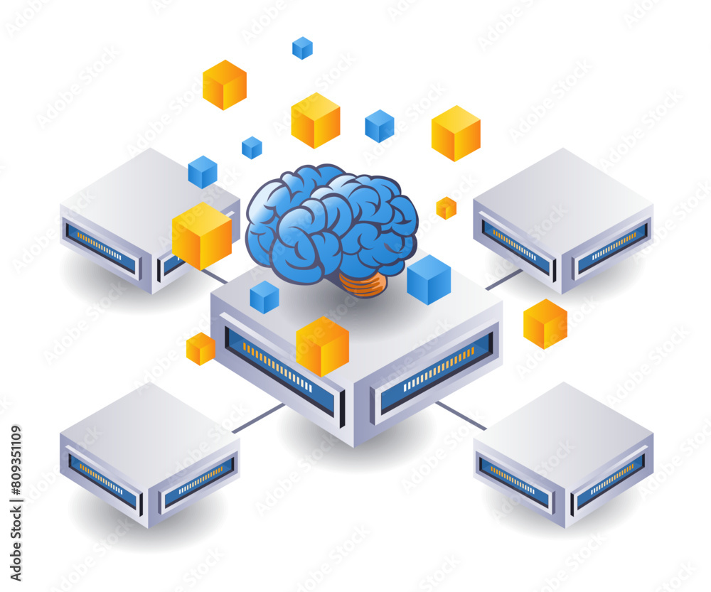 Poster Artificial intelligence server network technology