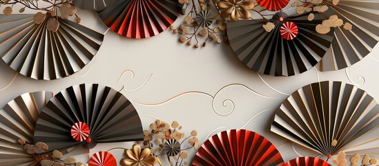 3D_wallpaper_with_Japanese_fans