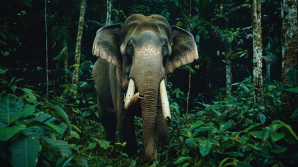 Elusive Sumatran Elephant