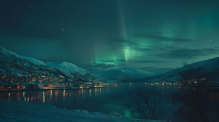 Northern Lights over Tromsø, Norway