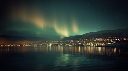 Northern Lights over Tromsø, Norway