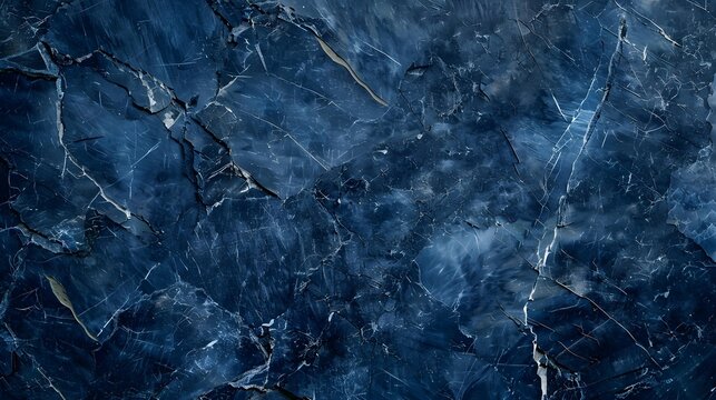 beautiful abstract grunge decorative dark navy blue stone wall texture. rough indigo blue marble background