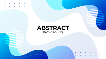 abstract blue geometric background with liquid shape for presentation, banner, web, poster,wallpaper, etc.