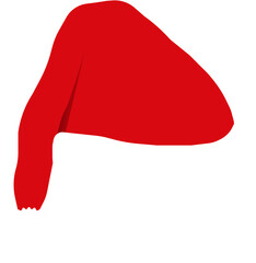 red christmas hat