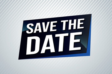 save the date poster banner graphic design icon logo sign symbol social media website coupon

