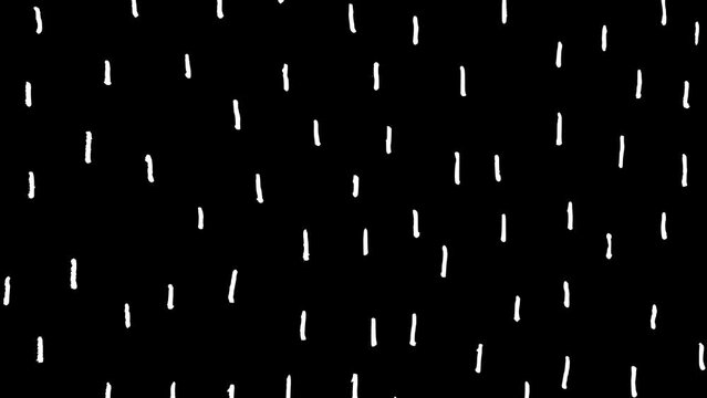 White wiggly hand drawn dotted line pattern overlay doodle