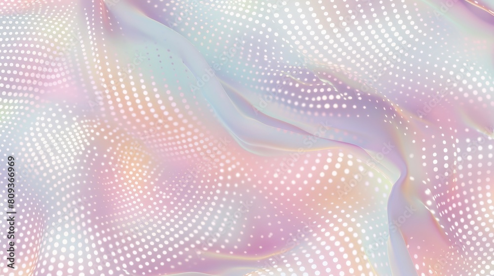Wall mural an abstract background in pastel colors with a pattern of lines and dots.