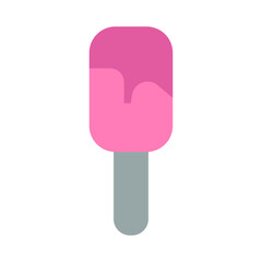 ice cream icon flat style