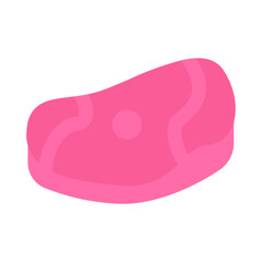 Meat icon flat style vector