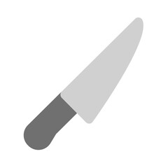 knife cut icon flat