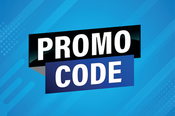 promo code poster banner graphic design icon logo sign symbol social media website coupon

