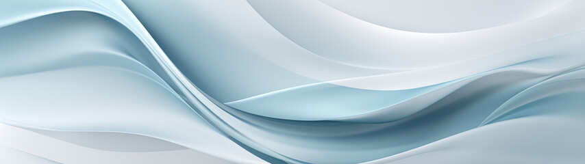 Abstract Blue Waves Background, High-Resolution Digital Wallpaper
