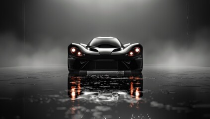 In the world of minimalism, the supercar reigns supreme, its form a testament to the power of simplicity in design.