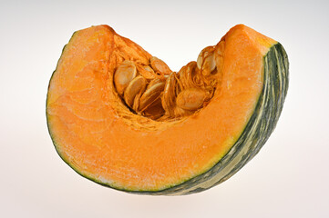 カットされたかぼちゃ