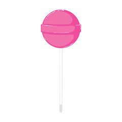 Sweet lollipop Candy icon Vector illustration