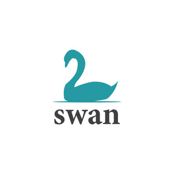 Swan Logo Vector 