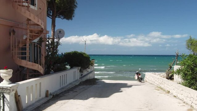 view of the shore in Argassi resort