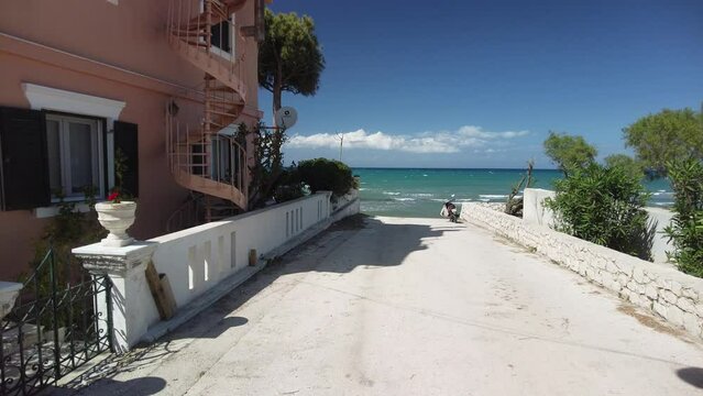 view of the shore in Argassi resort