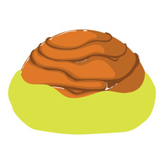 Sweet candy gum Candy icon Vector illustration