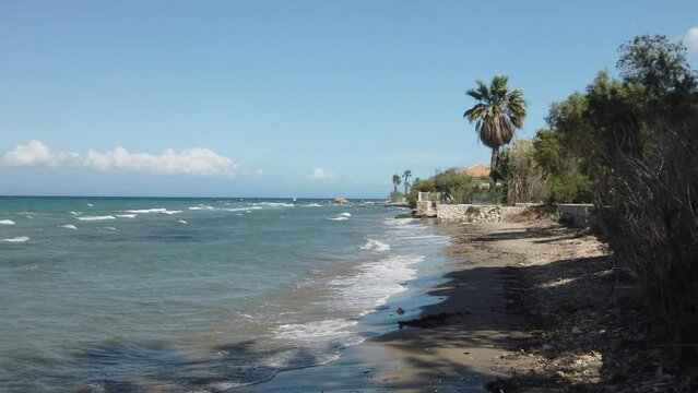 view of the shore in Argassi resort