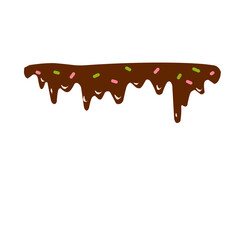 Dripping chocolate 