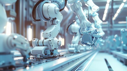 Advanced factory worker robot