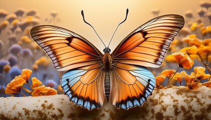 butterfly isolated