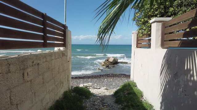 beach of Argassi in Zakynthos