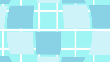 Abstract squares shape background in blue tones