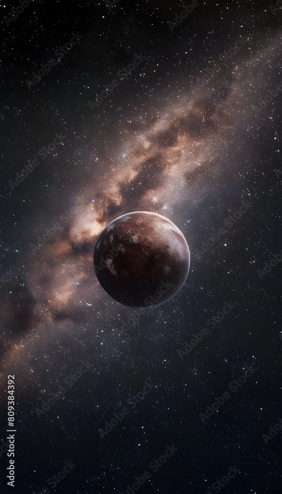 Wall mural planet galaxy