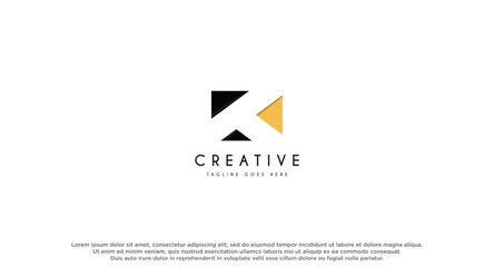 Initial Letter T Logo Design. Usable for Business and Branding Company Logos. Flat Vector Logo Design Template Element.