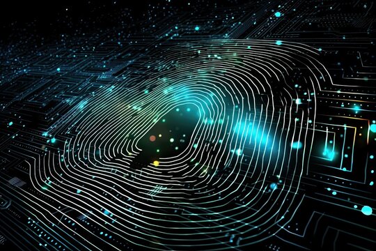 biometric fingerprint scanning identification safety sensor