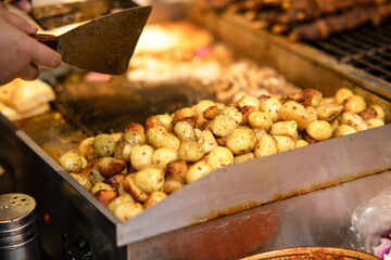 Sichuan cuisine fried potatoes